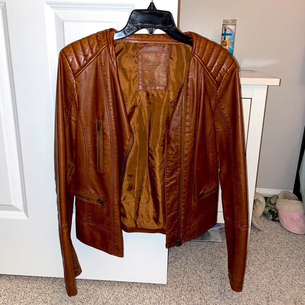 Brown Leather Jacket